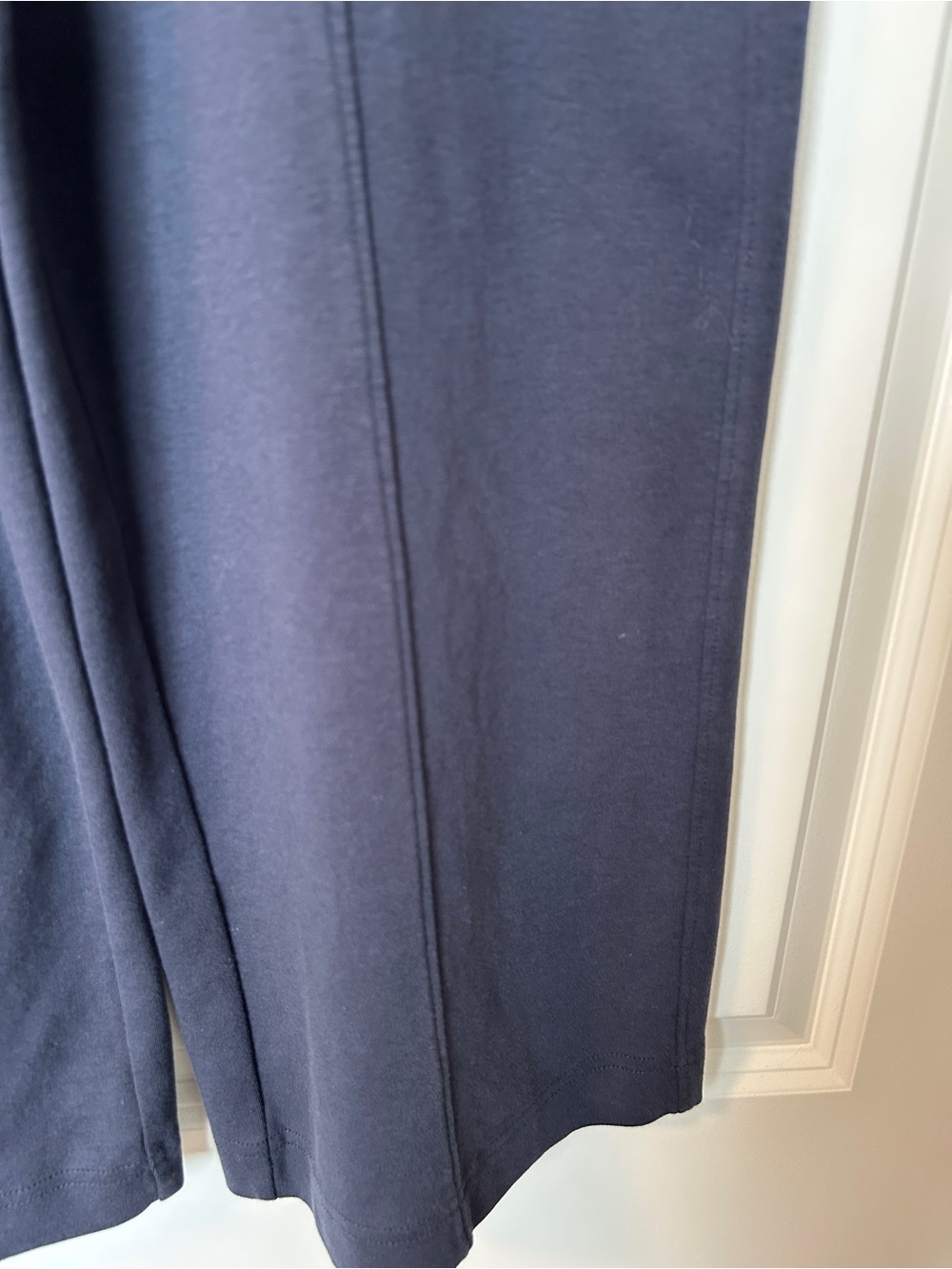 Pact Airplane Pintuck Wide Leg Pant Organic Cotton Small 26” Inseam Like New - Picture 5 of 6